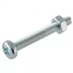 Skrutka s oblou hlavičkou pozink M3X16mm
