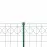 Stĺpik multistick zelený 1,25 m