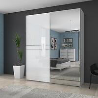 Skriňa Piano PK181-OG/PN-70/KA/70 crystal white