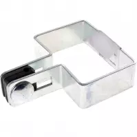 Objímka na stĺpik 40 x 60 mm koncová
