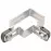 Objímka na stĺp 40 x 60 mm GALV rohová 7063675