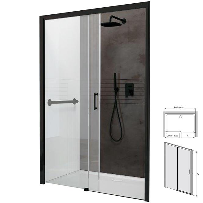 Sprchové dvere D2L/Freezone-110-S CYW0