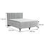 Postel Arles Box Spring 140x200 Monolith 84,4