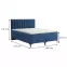 Posteľ Arles Box Spring 160x200 Manila 26,3