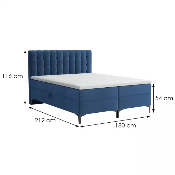 Posteľ Arles Box Spring 180x200 Manila 26,3