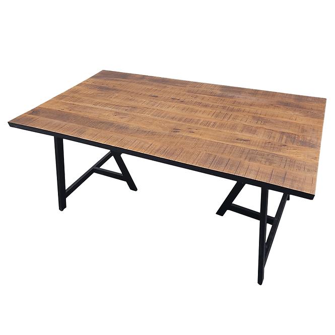 Stôl Leo SC-116 mango/čierna