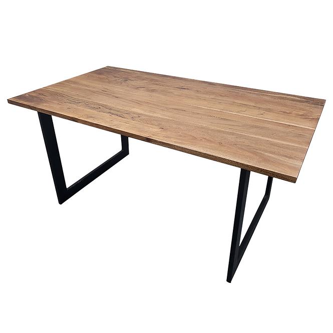 Stôl Luca SHD-01 mango/čierna