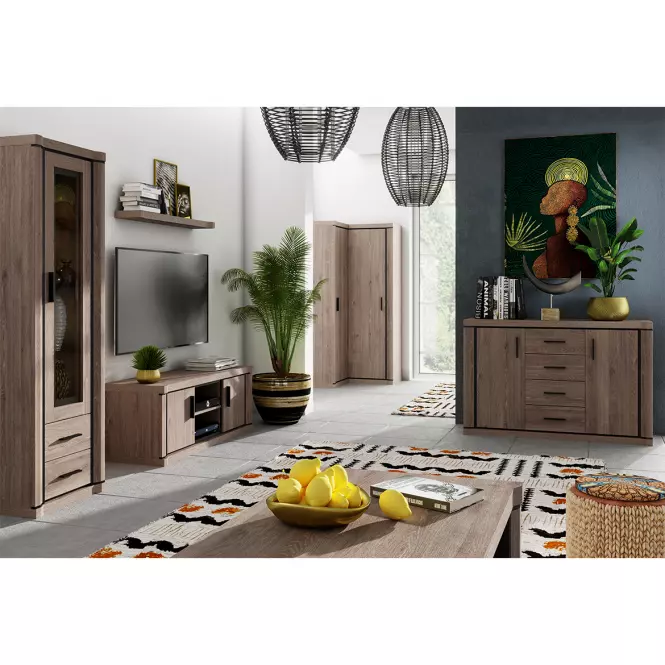 Zrkadlo Dallas 09 hľuzovkový dub,3