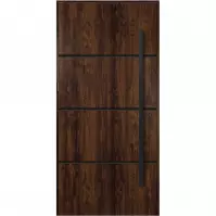 Dvere vchodové Fobos 90L ořech