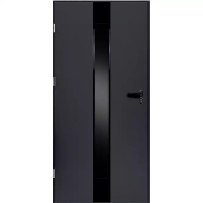 Dvere vchodové Flora S68 90L Antracit