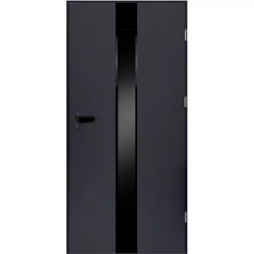 Dvere vchodové Flora S68 90P Antracit