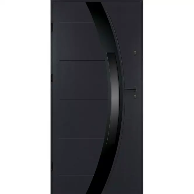 Dvere vchodové Selene P55 90L Antracit