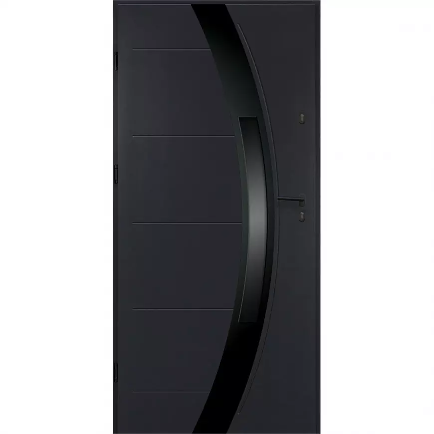 Dvere vchodové Selene P55 90L Antracit