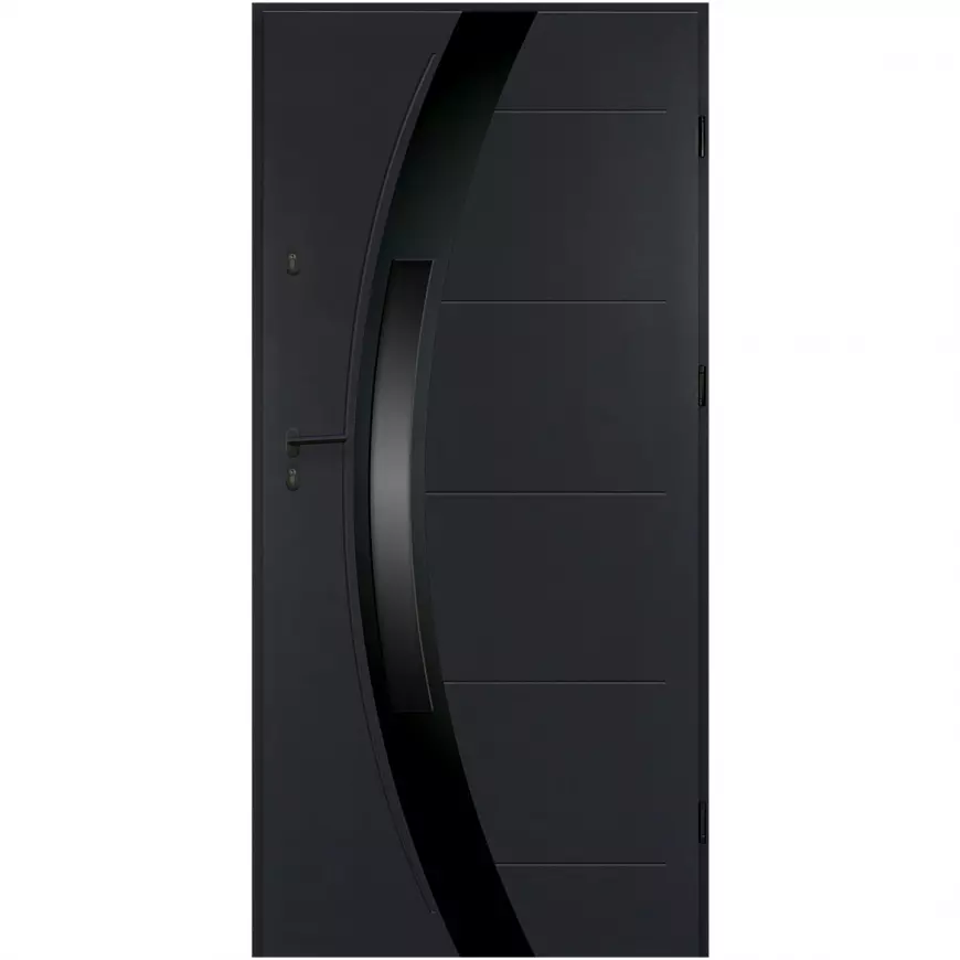 Dvere vchodové Selene P55 90P Antracit