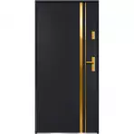 Dvere vchodové Aion S68 90L antracit