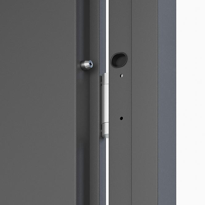 Dvere vchodové Artemida P55 90L Antracit