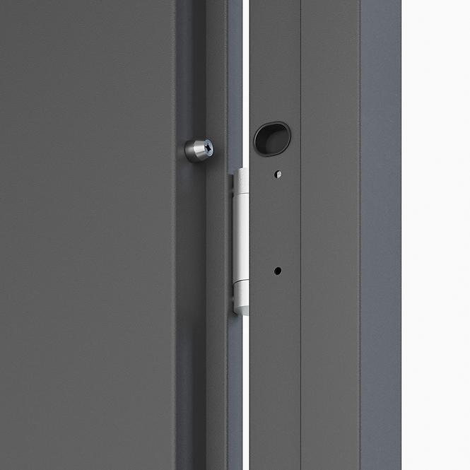 Dvere vchodové Artemida P55 90P Antracit