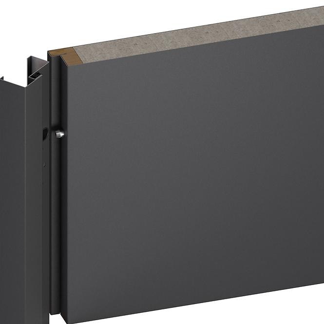Dvere vchodové Artemida P55 90P Antracit