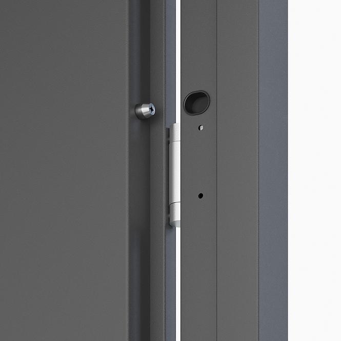 Dvere vchodové Artemida P55 90L Antracit