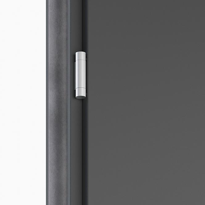 Dvere vchodové Artemida P55 90L Antracit,4