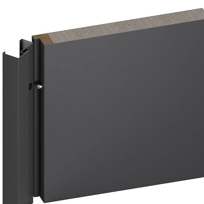 Dvere vchodové Artemida P55 90L Antracit