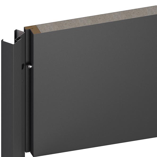 Dvere vchodové Artemida P55 90P Antracit