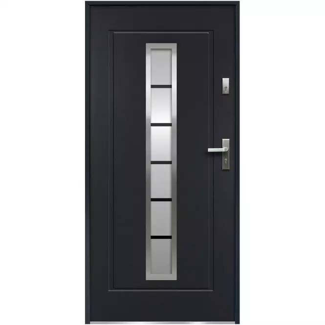 Dvere vchodové Bellona P55 90L Antracit
