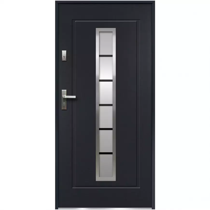 Dvere vchodové Bellona P55 90P Antracit