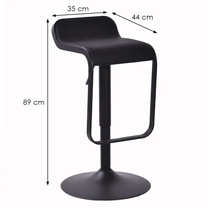 Barová stolička  Epsilon Lr-7318 Black,2