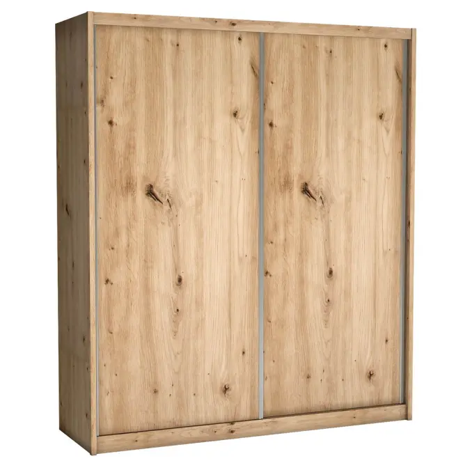 Skriňa s posuvnými dverami Maciej 208 cm – artisan, dvojdverová