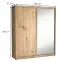 Skriňa s posuvnými dverami Maciej 208 cm so zrkadlom – artisan, dvojdverová,3