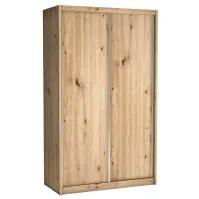 Skriňa s posuvnými dverami Karol 143 cm – artisan, dvojdverová