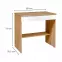 Písací stôl Mini dub craft zlatá/biela,2