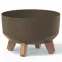 Kvetináč Gracia Eco Wood Standard 400 - káva eco