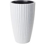 Kvetinač Mika Slim 30 biely