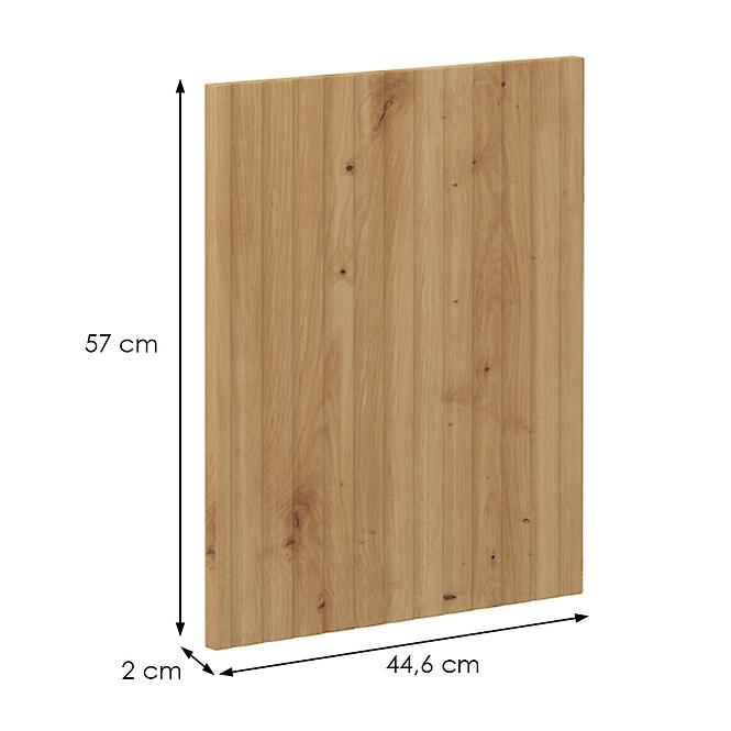 Dvierka na umývačku AVA dub artisan/antracitová 570x446,2