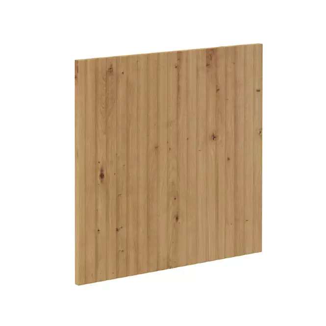 Dvierka na umývačku AVA dub artisan/antracitová 570x596