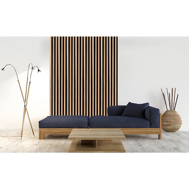 Dekoračný lamelový panel MDF/HDF Dub Catania 41x190x2750