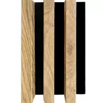 Dekoračný lamelový panel MDF/HDF Dub Natur 41x190x2750