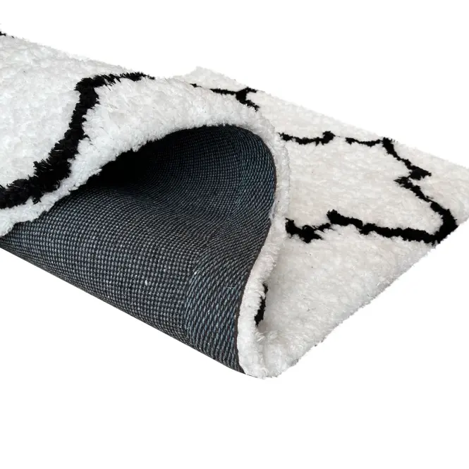 Koberec Shaggy Sonic 0.8/1.5 Psr-13552 biely,6