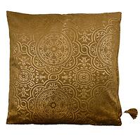 Obliečka Orient Velvet horčicová 43x43 Merkury Home
