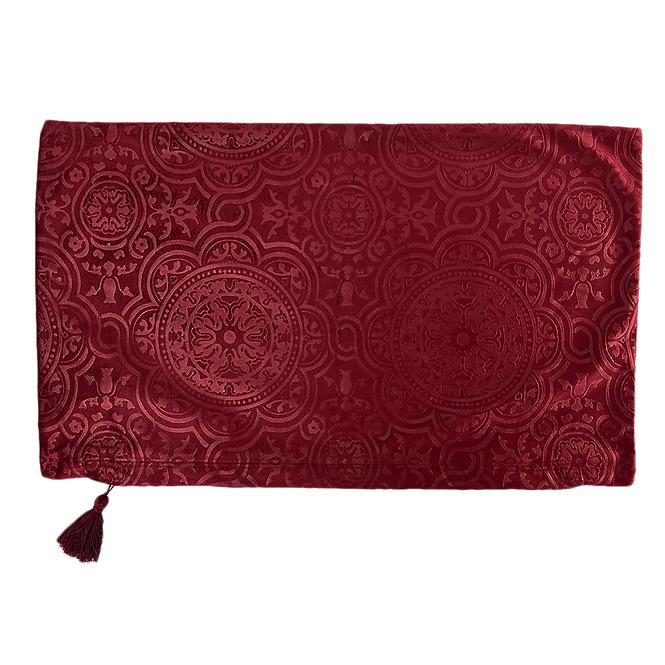 Obliečka Orient Velvet bordová 30x50 Merkury Home