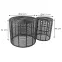 Súprava stolíkov  BULAN RATTAN 60 čierna,2