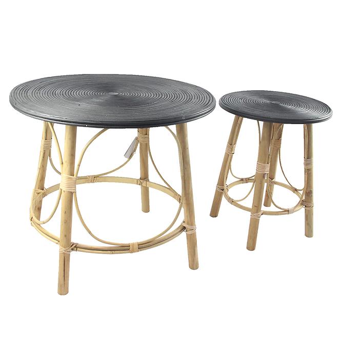 Súprava  stolíkov TAMAN RATTAN 59