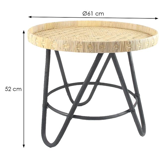 Konferenčný stolík SOLO BAMBOO 61