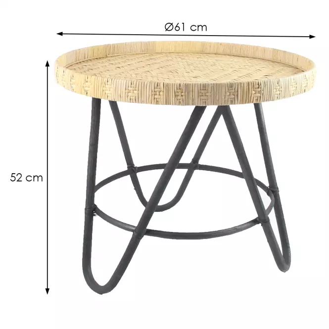 Konferenčný stolík SOLO BAMBOO 61,2