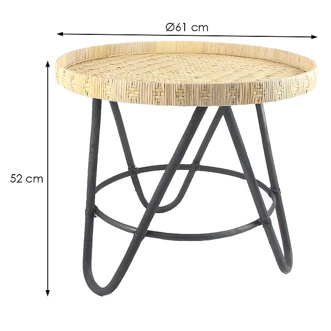 Konferenčný stolík SOLO BAMBOO 61,2