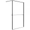 Sprchová stena Walk-In Rest 100x195 black