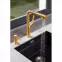 Drezová batéria s výsuvným výtokom Duero Design Gold,4