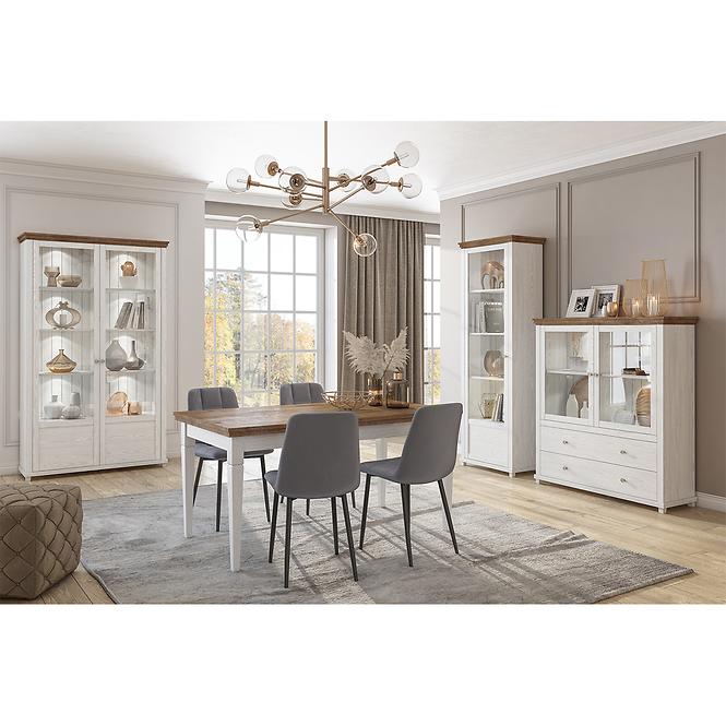 Rozkladací stôl Roz 160/240x90cm Evora 92 Abisko ash – dub lefkas